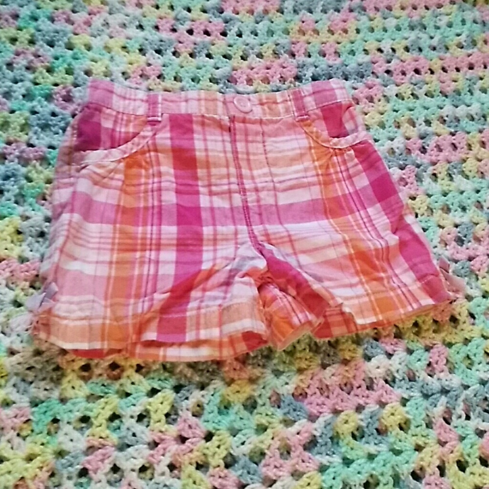 Orange and Pink Shorts